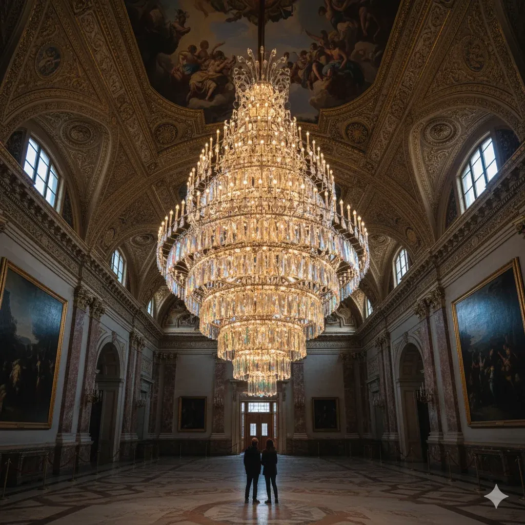 Neo-classic chandelier collection
