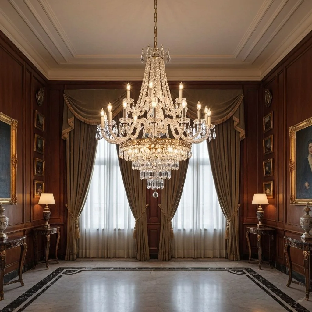 Crystal chandelier collection